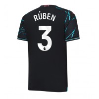 Manchester City Ruben Dias #3 Replika Tredje Tröja 2023-24 Kortärmad
